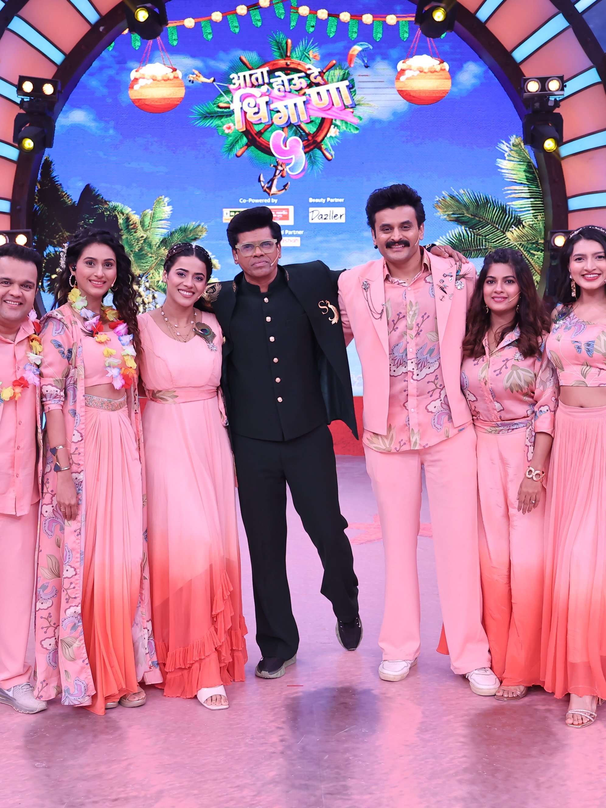 Dhanashri Kadgaonkar At Aata Hou De Dhingana Show