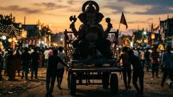 गणपती विसर्जन मिरवणुकीत ढोल-ताशा आणि फटाक्यांच्या आवाजावरून वाद; २९ वर्षीय तरुणावर चौघांकडून हल्ला