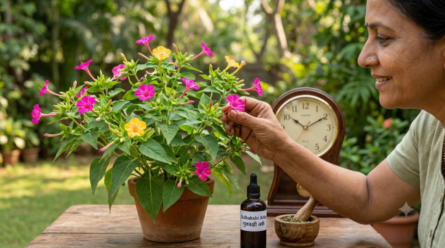 gulbakshi plant fix biological clock | गुलबक्षी झाडाचे फायदे | गुलबक्षी वनस्पतीचा उपयोग | gulbakshi fix circadian rhythm