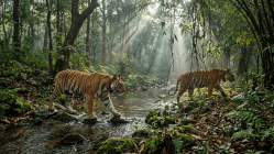सिमिलीपालच्या जंगलात दोन वाघिणींच्या रेडिओ कॉलरची चर्चा; ताडोबाशी काय आहे संबंध?