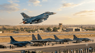 Veer Guardian 2026 India Japan Air Exercise in Jodhpur | Japan F-2A fighter jet in Indian defense drill | वीर गार्डियन २०२६ भारत जपान हवाई युद्धसराव जोधपूर | भारतीय हवाई दल आणि जपान एअर सेल्फ डिफेन्स फोर्स लढाऊ विमाने