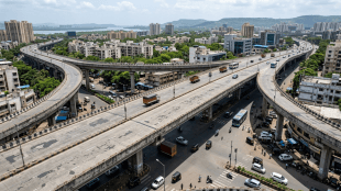 Navi Mumbai Flyover Repair | Vashi Nerul CBD Flyovers Maintenance | NMMC MSRDC Toll Free Impact | Navi Mumbai Municipal Corporation 75 Crore Budget