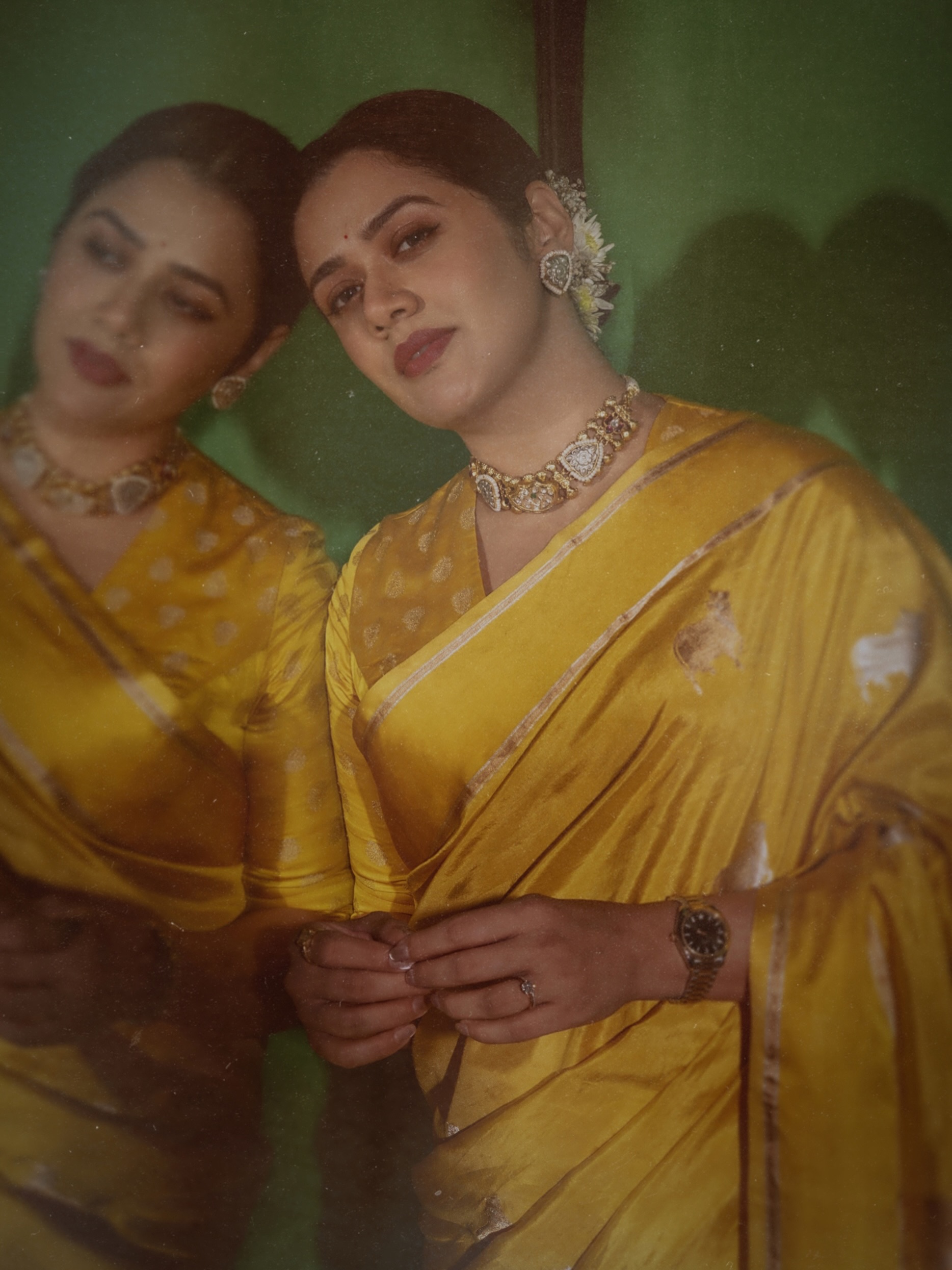 Girija Oak Godbole Brown Dress Look