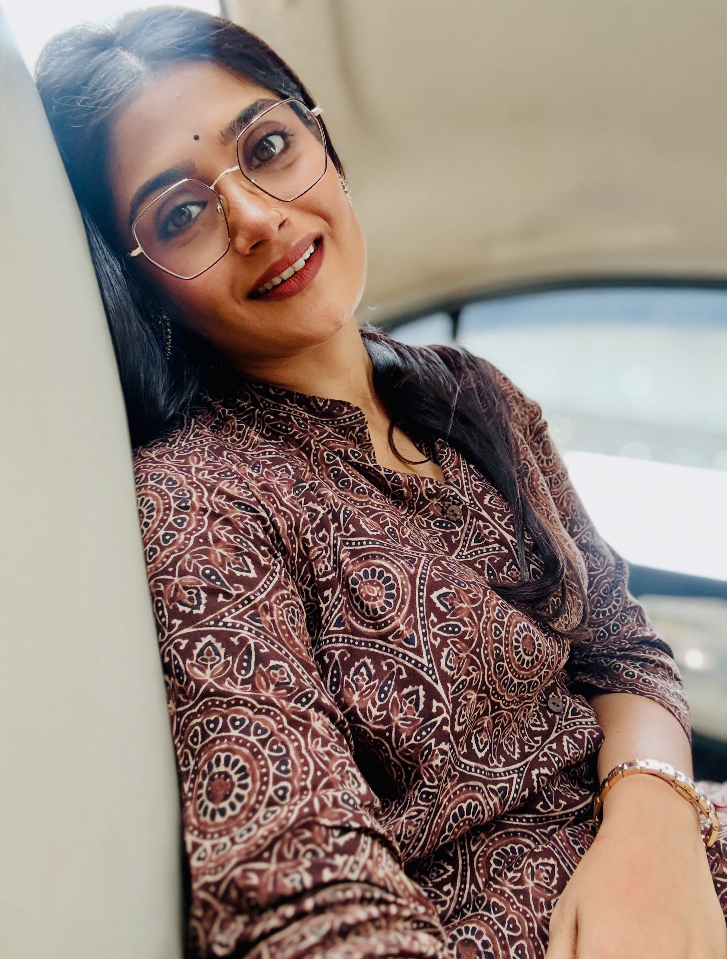 Isha Keskar Printed Kurta Set Look