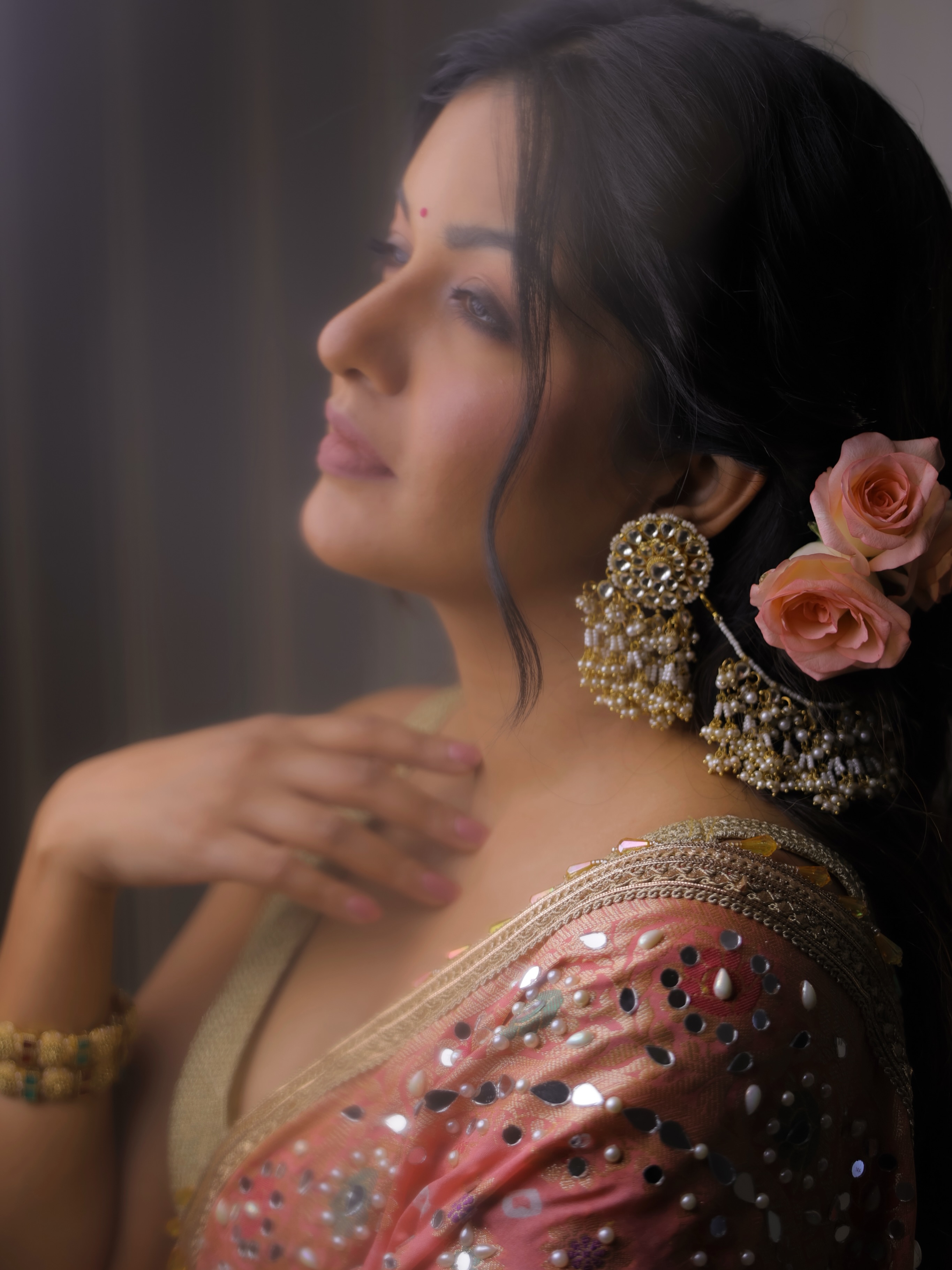 Ishita Dutta Sheth Saree Look