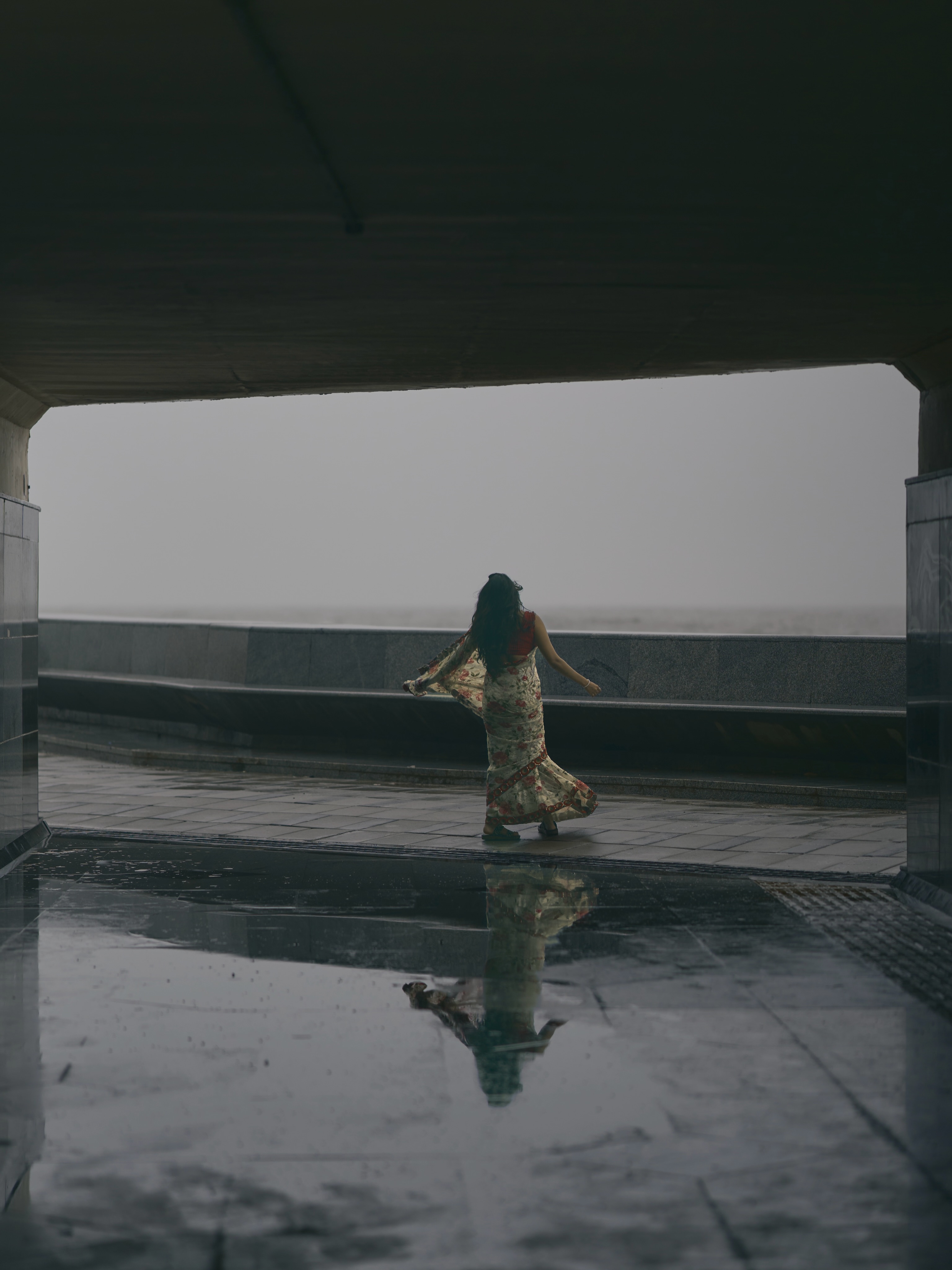 Jui Bhagwat Mumbai Rain Retro Look Photoshoot