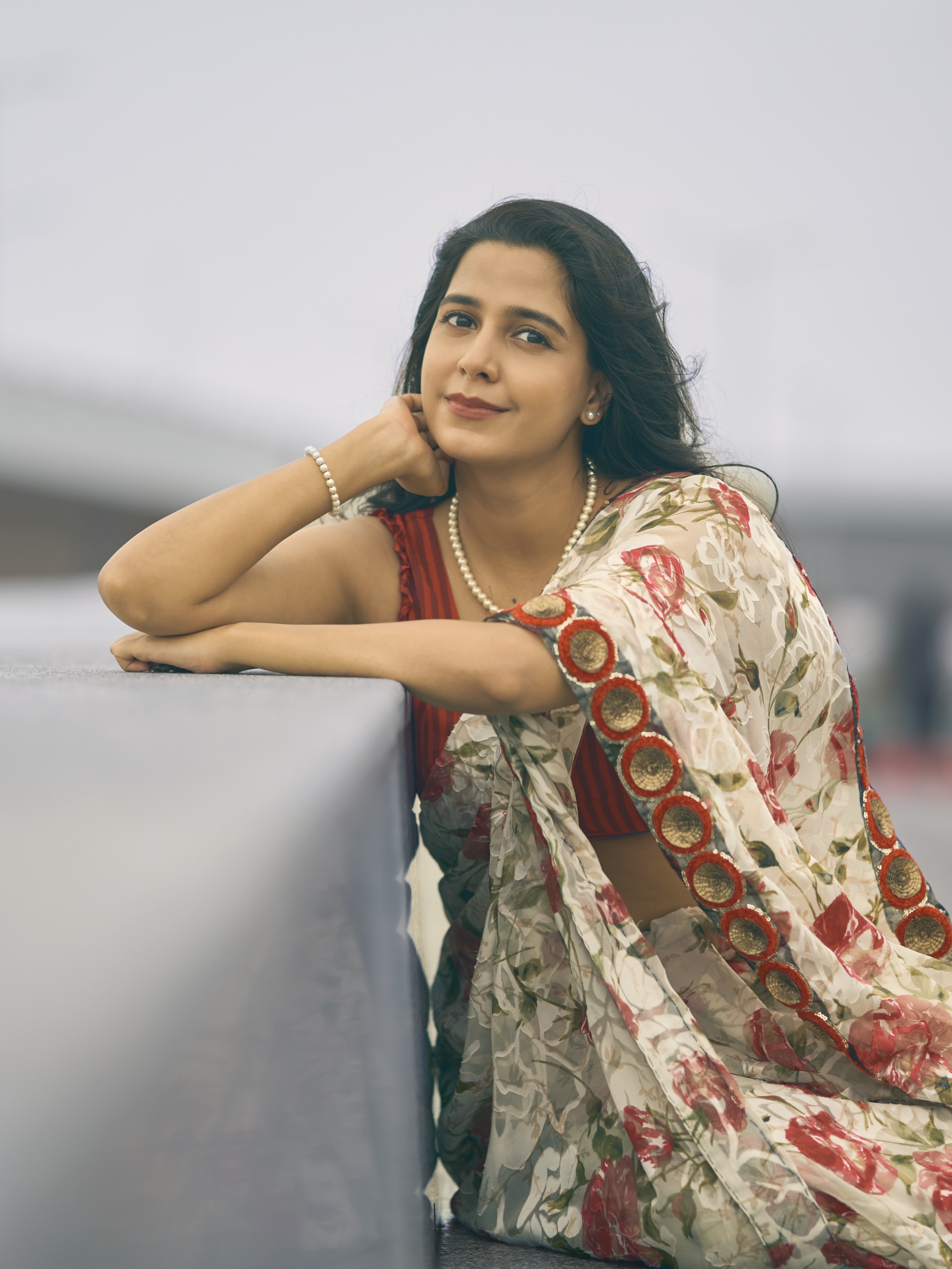 Jui Bhagwat Mumbai Rain Retro Look Photoshoot