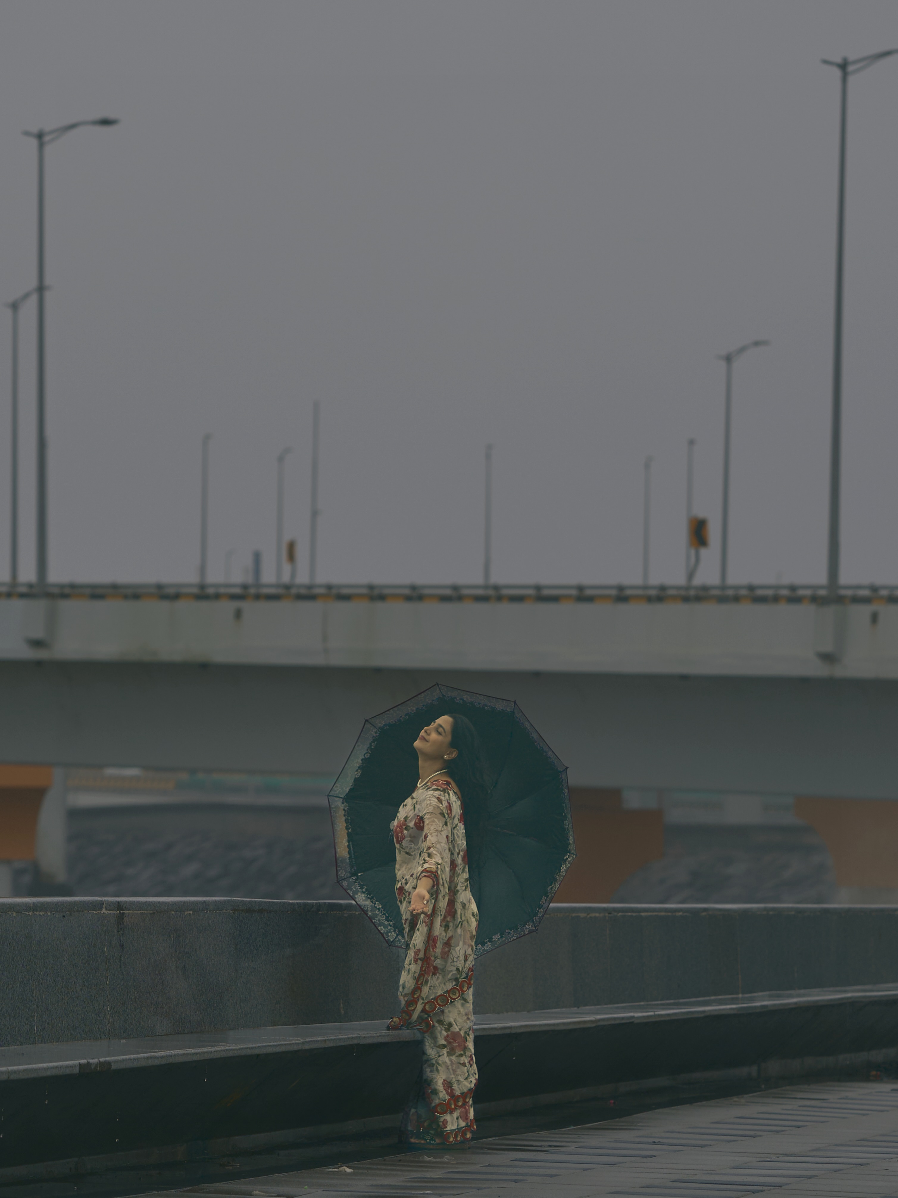 Jui Bhagwat Mumbai Rain Retro Look Photoshoot