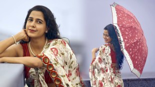 Jui Bhagwat Mumbai Rain Retro Look Photoshoot