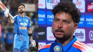 Kuldeep yadav on POTM Award said feels awkward to take it beacuse the way virat batted