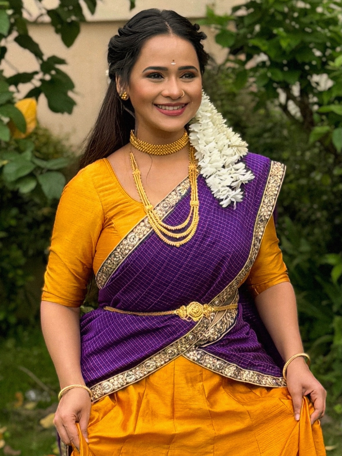 Madhura Joshi Guru Divekar 80s Vibe AI Look