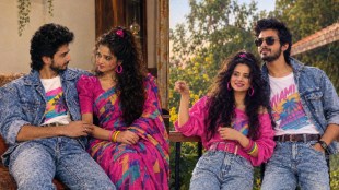 Madhura Joshi Guru Divekar 80s Vibe AI Look