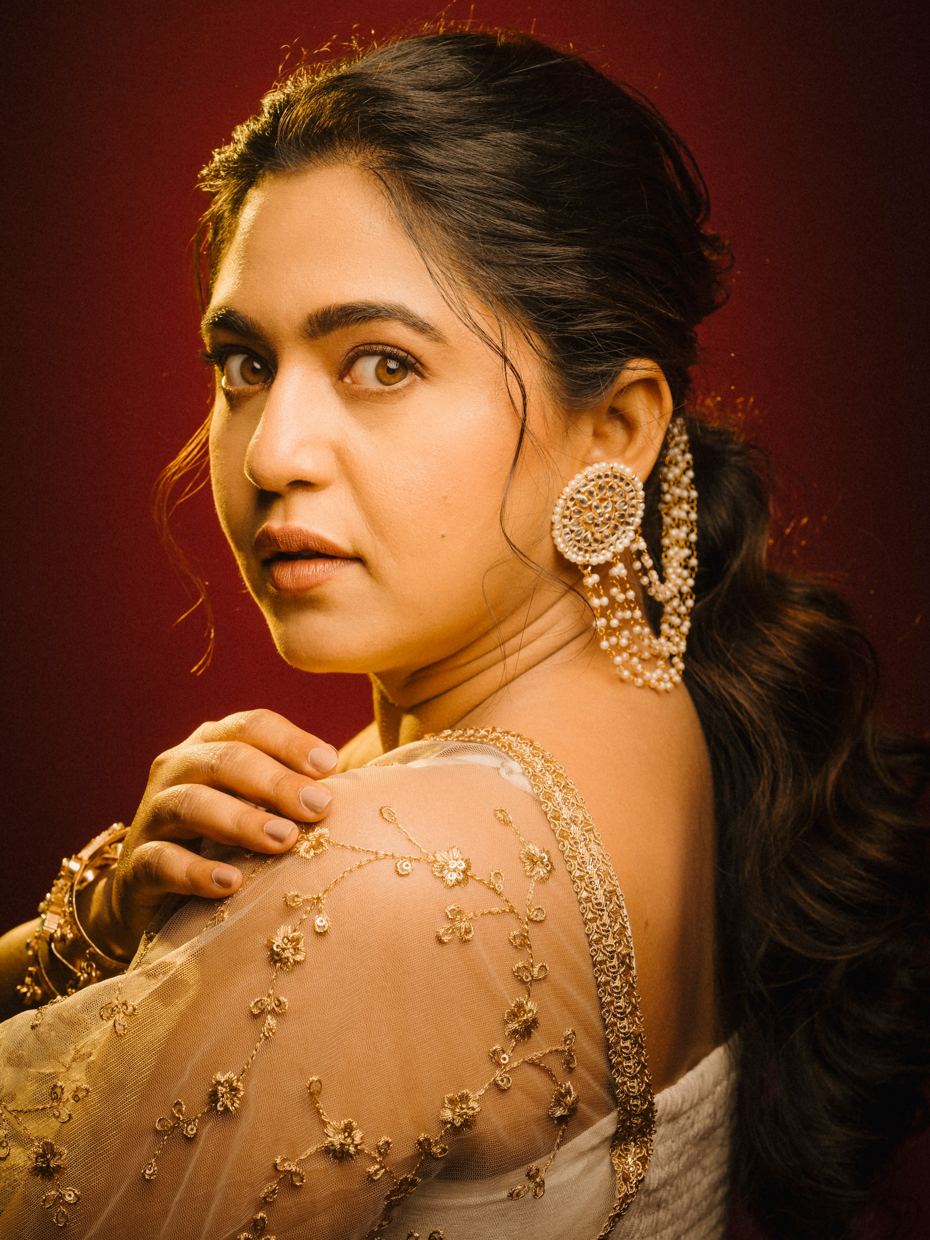 Mrunmayee Deshpande Rao White Dress Look