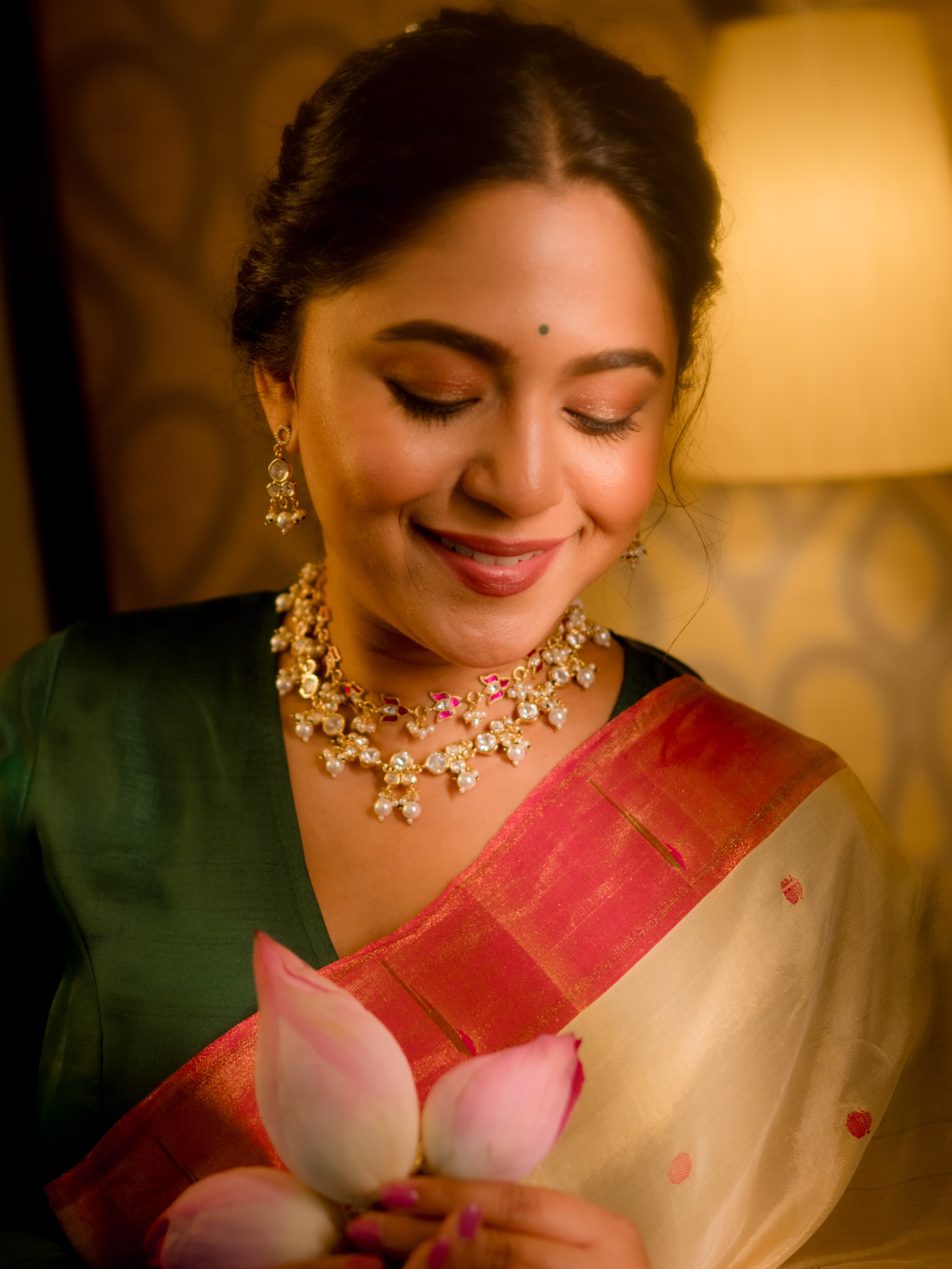 Mrunmayee Deshpande Rao White Dress Look