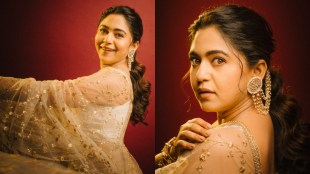 Mrunmayee Deshpande Rao White Dress Look