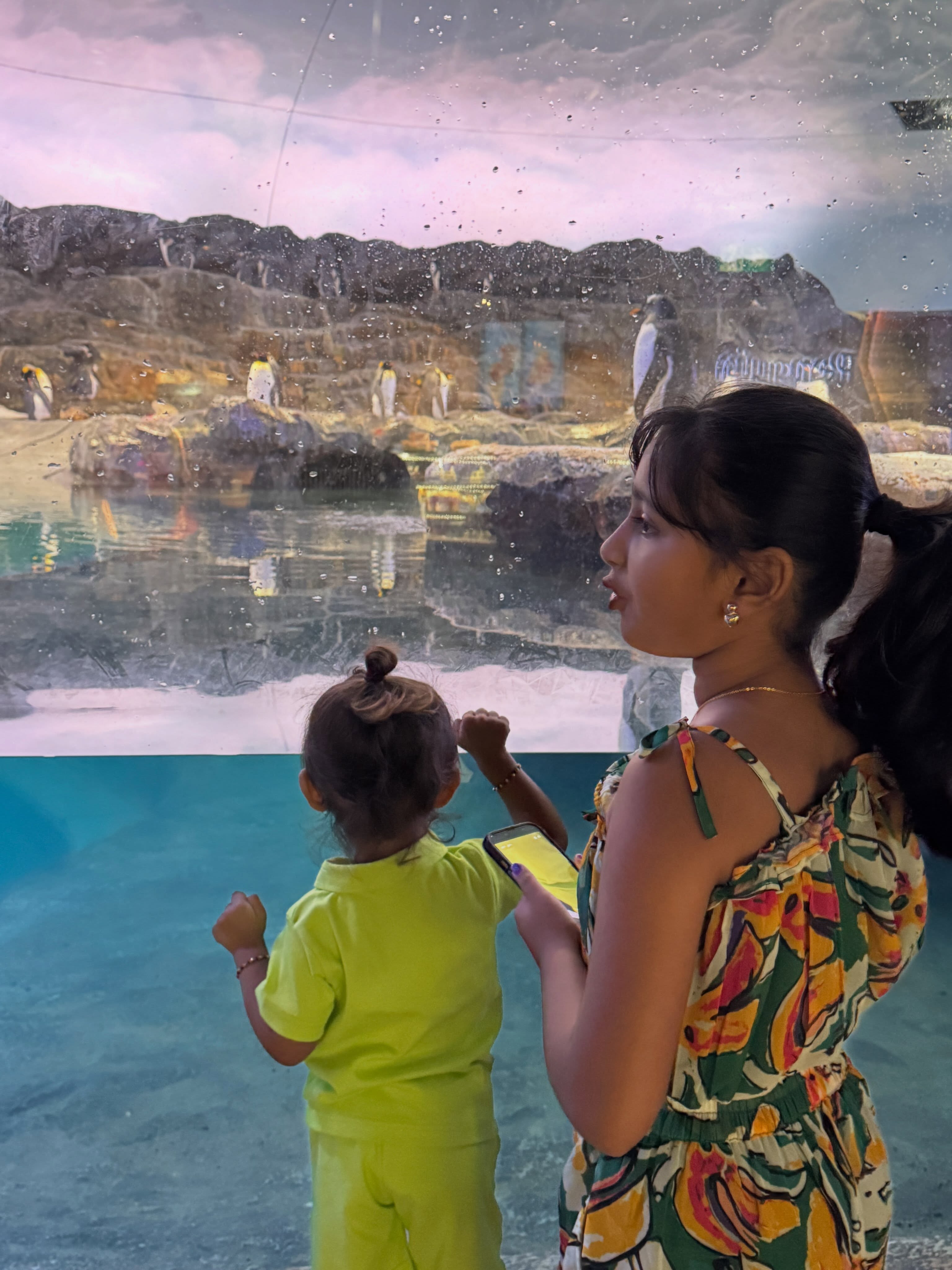 Myra Vaikul At Singapore Zoo With Family