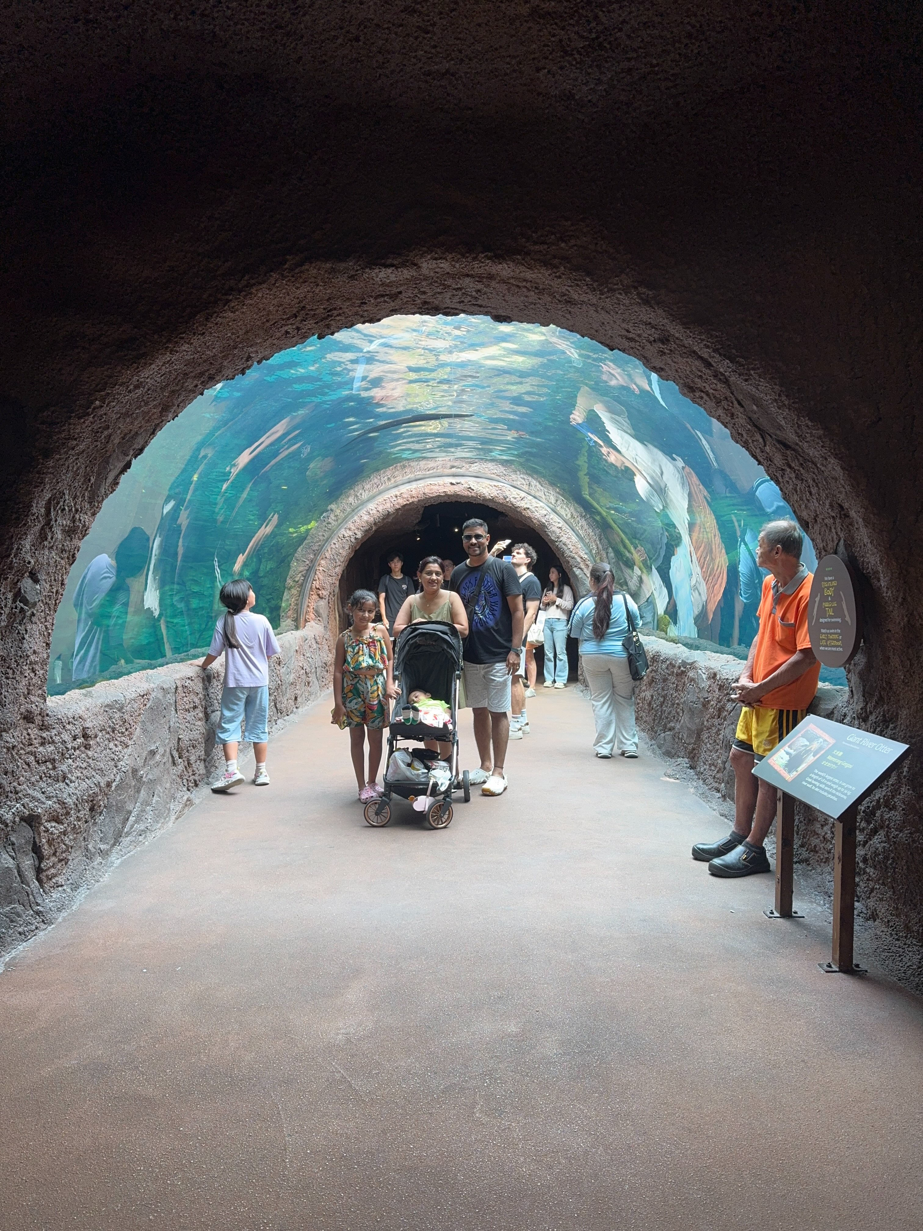 Myra Vaikul At Singapore Zoo With Family