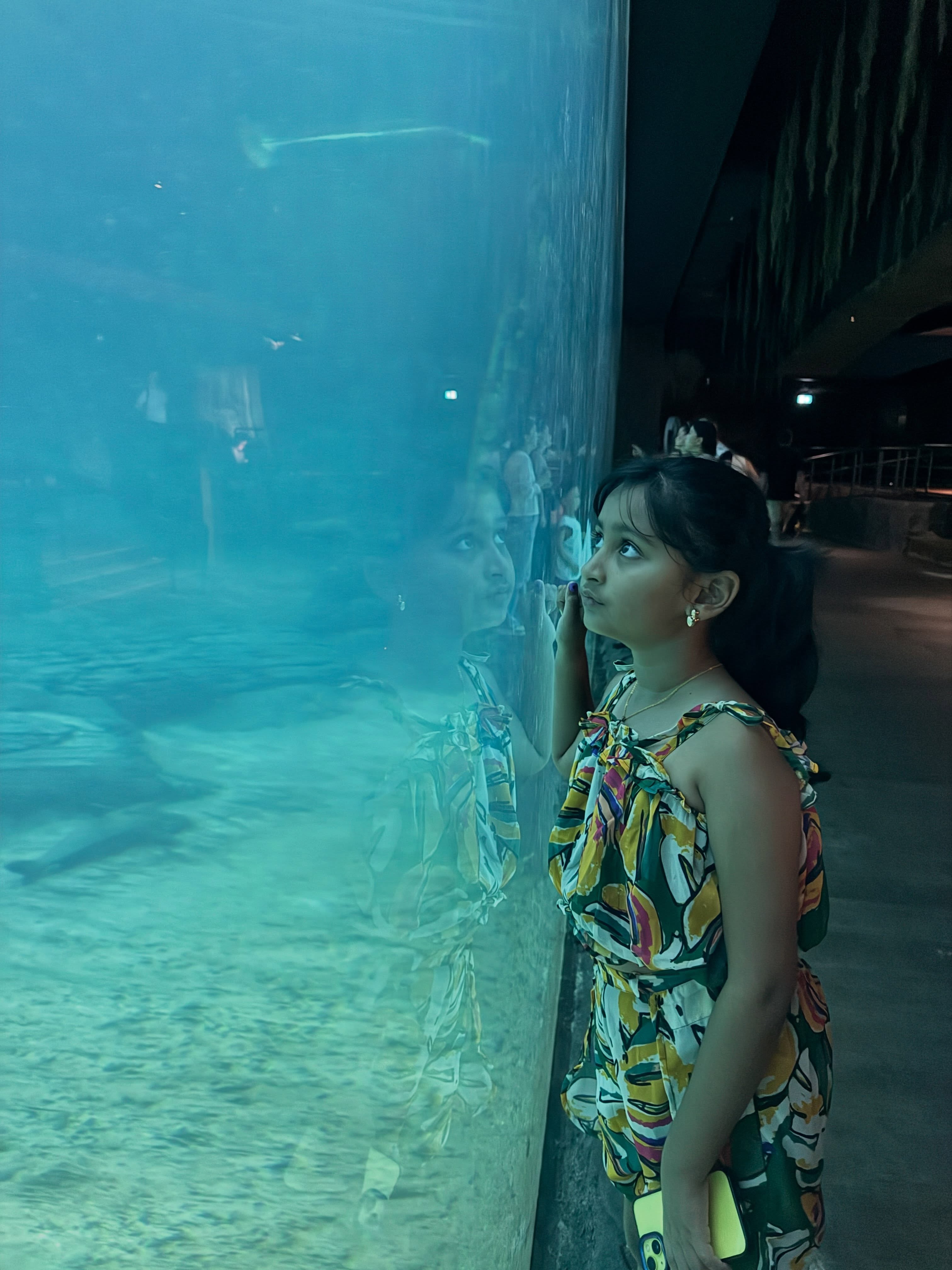 Myra Vaikul At Singapore Zoo With Family