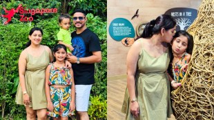 Myra Vaikul At Singapore Zoo With Family