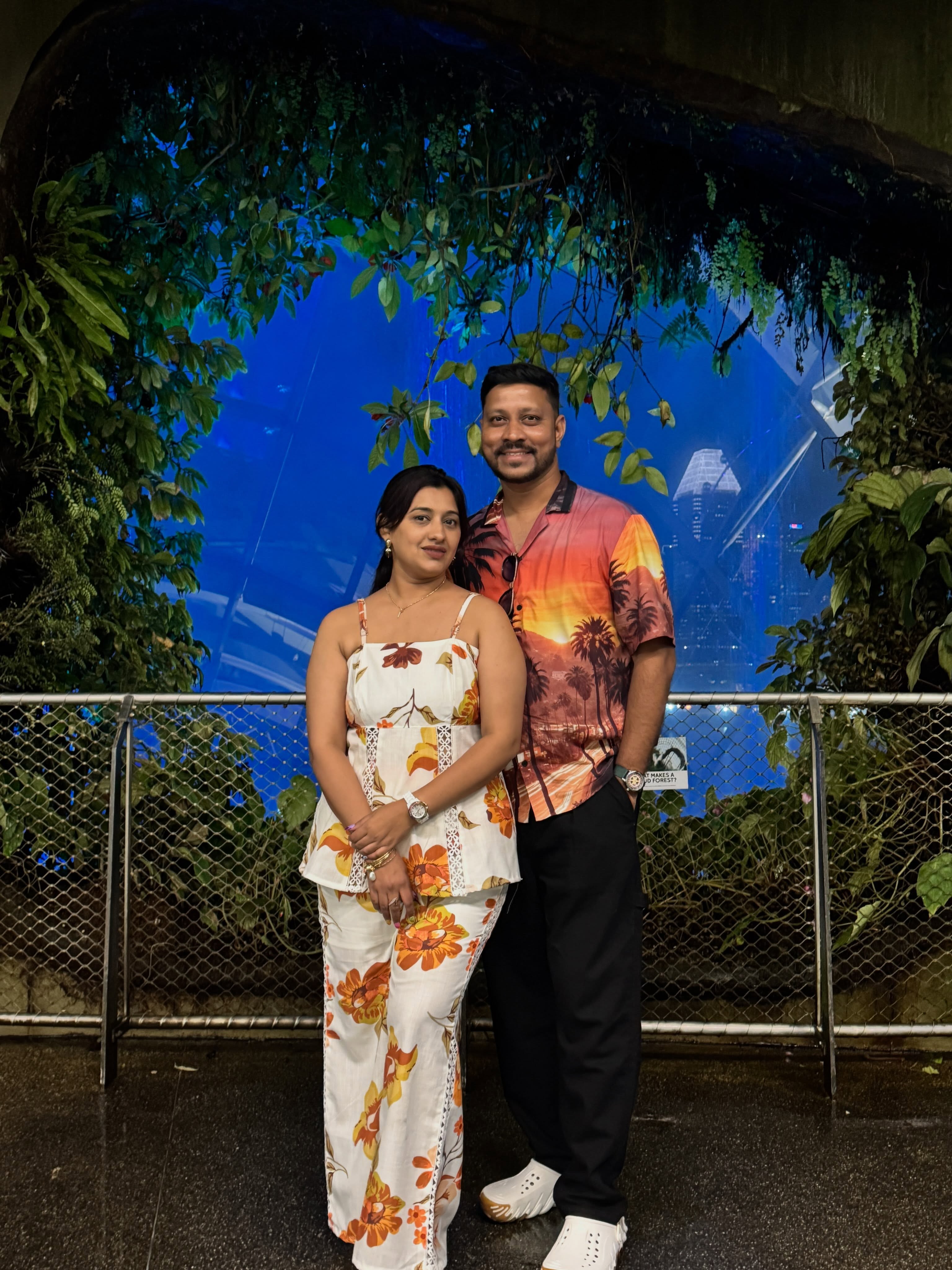 Myra Vaikul Family Vacation At Singapore 