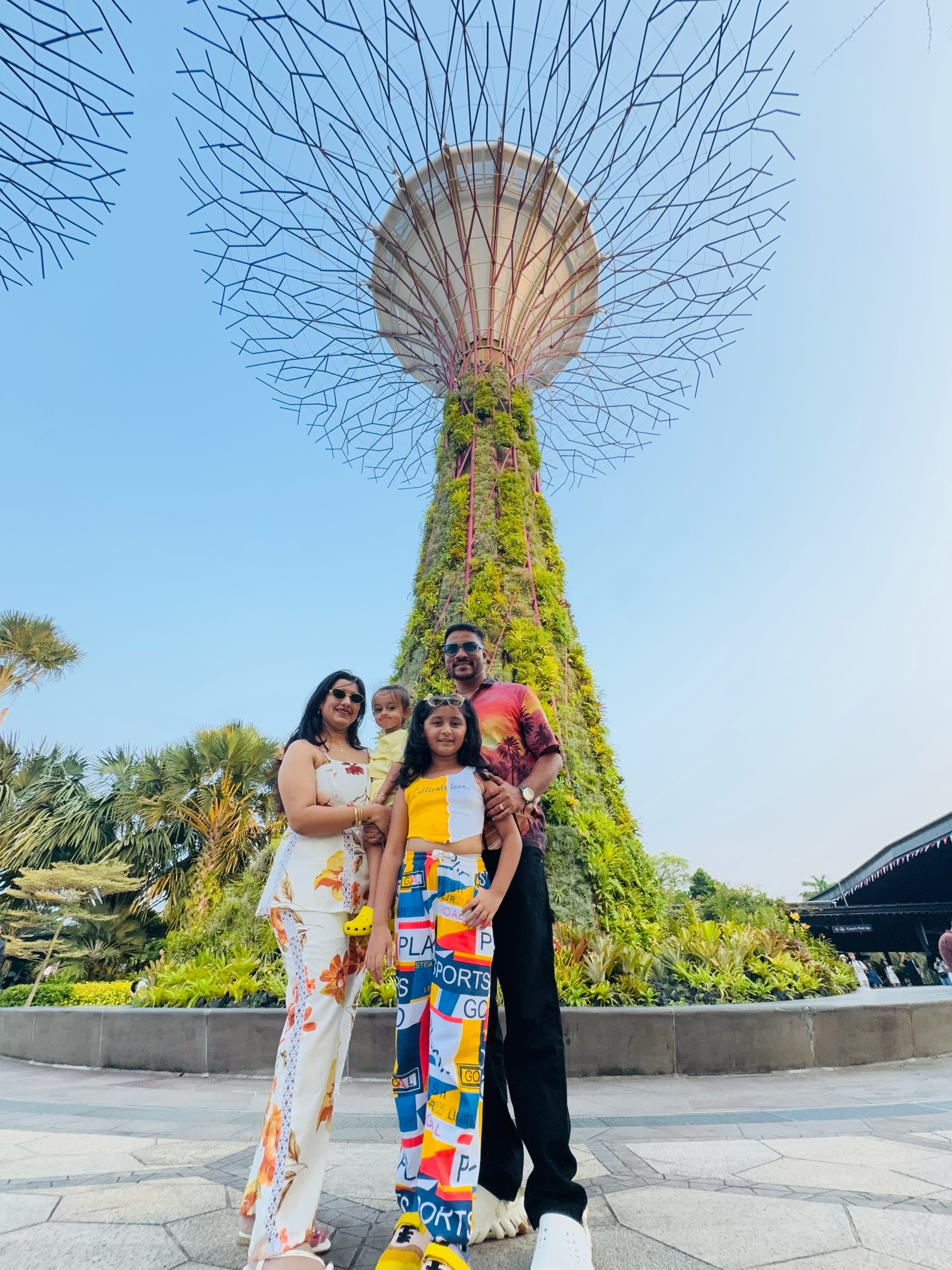 Myra Vaikul Family Vacation At Singapore 