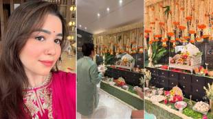 Sachin Tendulkar home ganpati