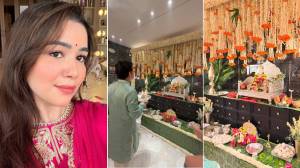 चांदीचा मखर, उकडीचे मोदक अन् वरणभाताचा बेत; सारा तेंडुलकरने शेअर केले घरच्या गणेशोत्सवाचे सुंदर फोटो!