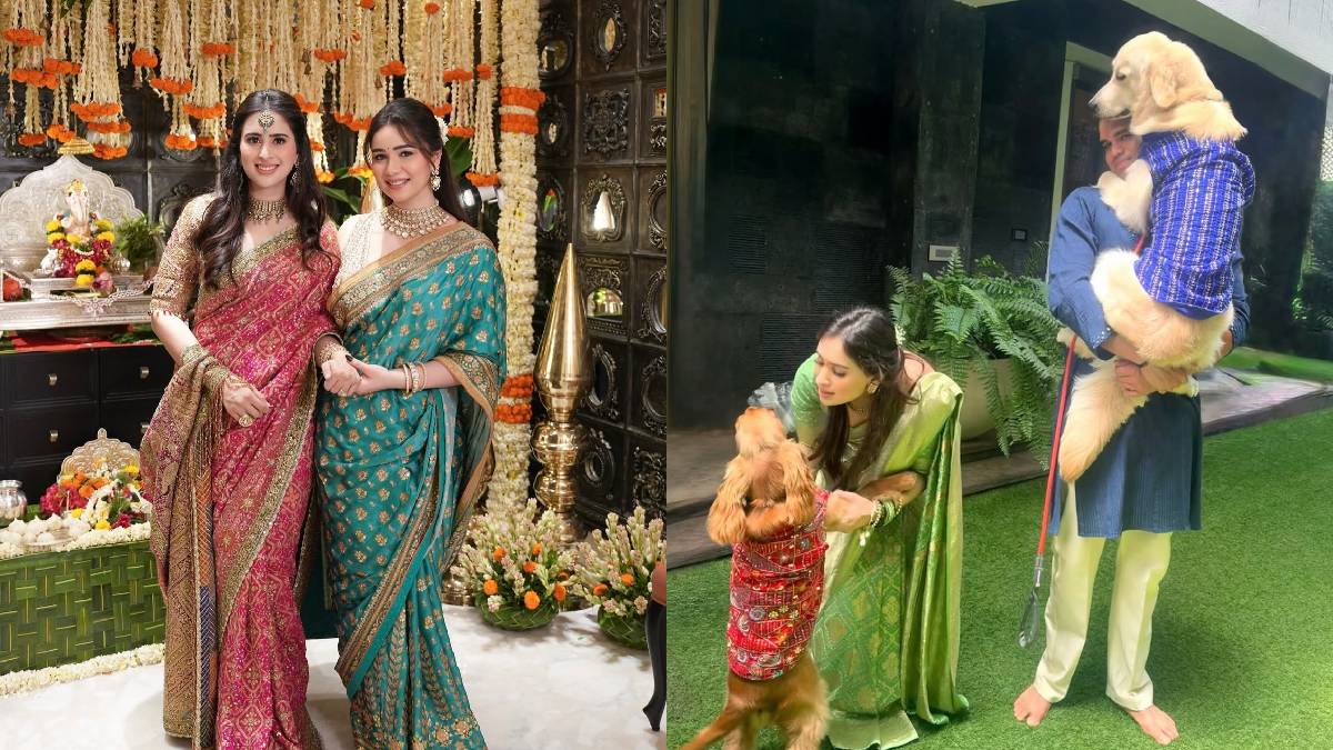Saaniya Chandok Festive Files caption
