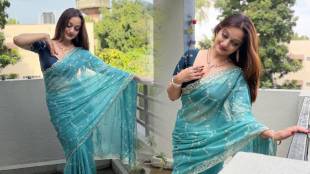 Manasi Naik saree look