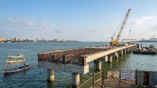 uran mora jetty repair work | mora jetty uran news | maharashtra maritime board mora jetty | uran news civic issues passenger safety