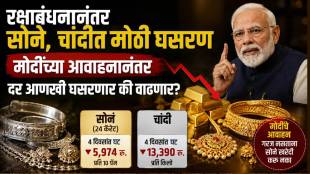 Jalgaon Gold Silver Price Drop | Jalgaon Bullion Market Today Rate | PM Modi Appeal On Gold Purchase | US Federal Reserve Rate Impact On Gold Prices