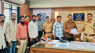 Dhule Shiv Sena UBT Fast Hunger Strike Agitation | Pankaj Gore Yuva Sena Dhule Protest Illegal Trade | Dhule SP Vishal Anand Police Action Illegal Crime | Dhule City Crime Branch Police Action Assurance
