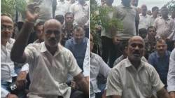 एएसआय पांडुरंग पाटील आत्महत्या प्रकरण; कुटुंबीयांचा रबाळे पोलीस ठाण्याबाहेर ठिय्या