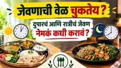 दुपारचं जेवण उशिरा, रात्रीचंही उशिरा? जाणून घ्या योग्य वेळ