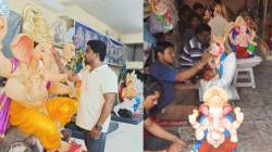 पेण मधून यंदा ५ लाख गणेशमूर्तींची परदेशवारी; निर्यातीच्या प्रमाणात लक्षणीय वाढ…