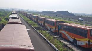 Navi Mumbai Airport ST Bus Halting Point Panvel | MSRTC Red Bus Lalpari Konkan Ganeshotsav Travel | Panvel Bus Depot Manager Dnyaneshwar Mhatre Statement | Santosh Sawant Loksatta Panvel News