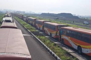 Navi Mumbai Airport ST Bus Halting Point Panvel | MSRTC Red Bus Lalpari Konkan Ganeshotsav Travel | Panvel Bus Depot Manager Dnyaneshwar Mhatre Statement | Santosh Sawant Loksatta Panvel News