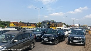 Pune Satara Highway Traffic Jam | Khambatki Ghat Traffic Status | Anewadi Toll Naka Crowd | Ganesh Utsav Travel News Maharashtra