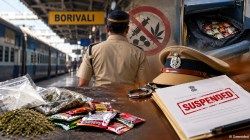 नशामुक्ती अभियानालाच रेल्वे पोलिसांची तिलांजली? अमली पदार्थ, गुटखा तस्करी प्रकरणी बोरिवली-वसईतील चार रेल्वे पोलीस निलंबित