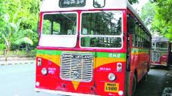 कंत्राटी बसच्या बॅटरी बॉक्समध्ये शॉर्ट सर्किट