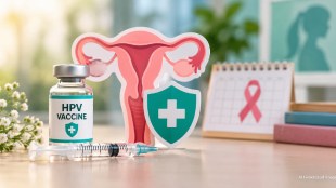 Cervical Cancer Vaccination Maharashtra low response Pune | HPV vaccine awareness campaign in Maharashtra schools | Free cervical cancer vaccination dynamic image without human faces | Dr Sandeep Sangle dynamic graphic representation of vaccine benefits
