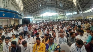 Hindi Rajbhasha Sammelan Vashi | CIDCO Exhibition Centre Navi Mumbai | Home Minister Amit Shah Visit Navi Mumbai | Union Government Official Event Maharashtra