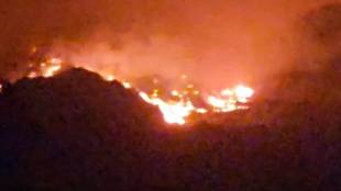 Bhoidapada Dumping Ground Fire Vasai East | Vasai Virar Municipal Corporation VVCMC Waste Management | Bhoidapada Fire Smoke Pollution Health Issues | Jitendra Naik VVCMC Assistant Commissioner Statement