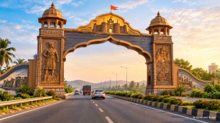 Vasai Virar welcome arches | Chimaji Appa historic monument Maharashtra | Mumbai Ahmedabad highway entrance gate | Vasai Virar Municipal Corporation news