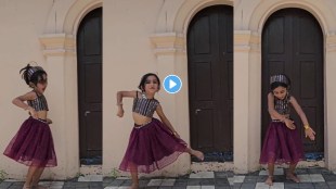 Little Girl Ek Do Teen Dance | Viral Instagram Dance Reel | Madhuri Dixit Iconic Dance Steps | Social Media Viral Video
