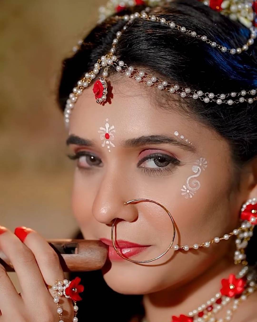 Vaishnavi Kalyankar Janmashtami look