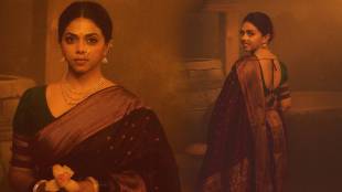 Rutuja Bagwe saree look