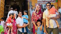खुशबू तावडेने अक्कलकोटमध्ये साजरा केला वाढदिवस; पती अन् मुलांसह घेतले स्वामी समर्थांचे दर्शन