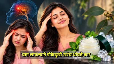 कपाळावर बाम लावताच डोकेदुखी गायब का होते? मेंथॉलचा तो थंडावा की निव्वळ भ्रम?