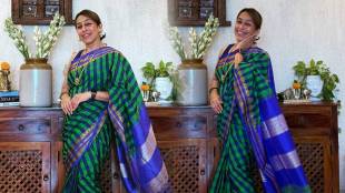 Phulawa Khamkar saree look